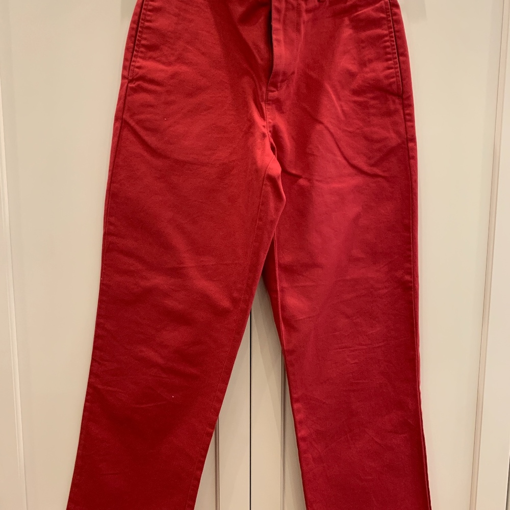 Vineyard Vines Red Club pants, 16